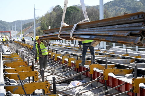池黃鐵路無砟軌道施工全速推進，為高質量開通奠定堅實基礎